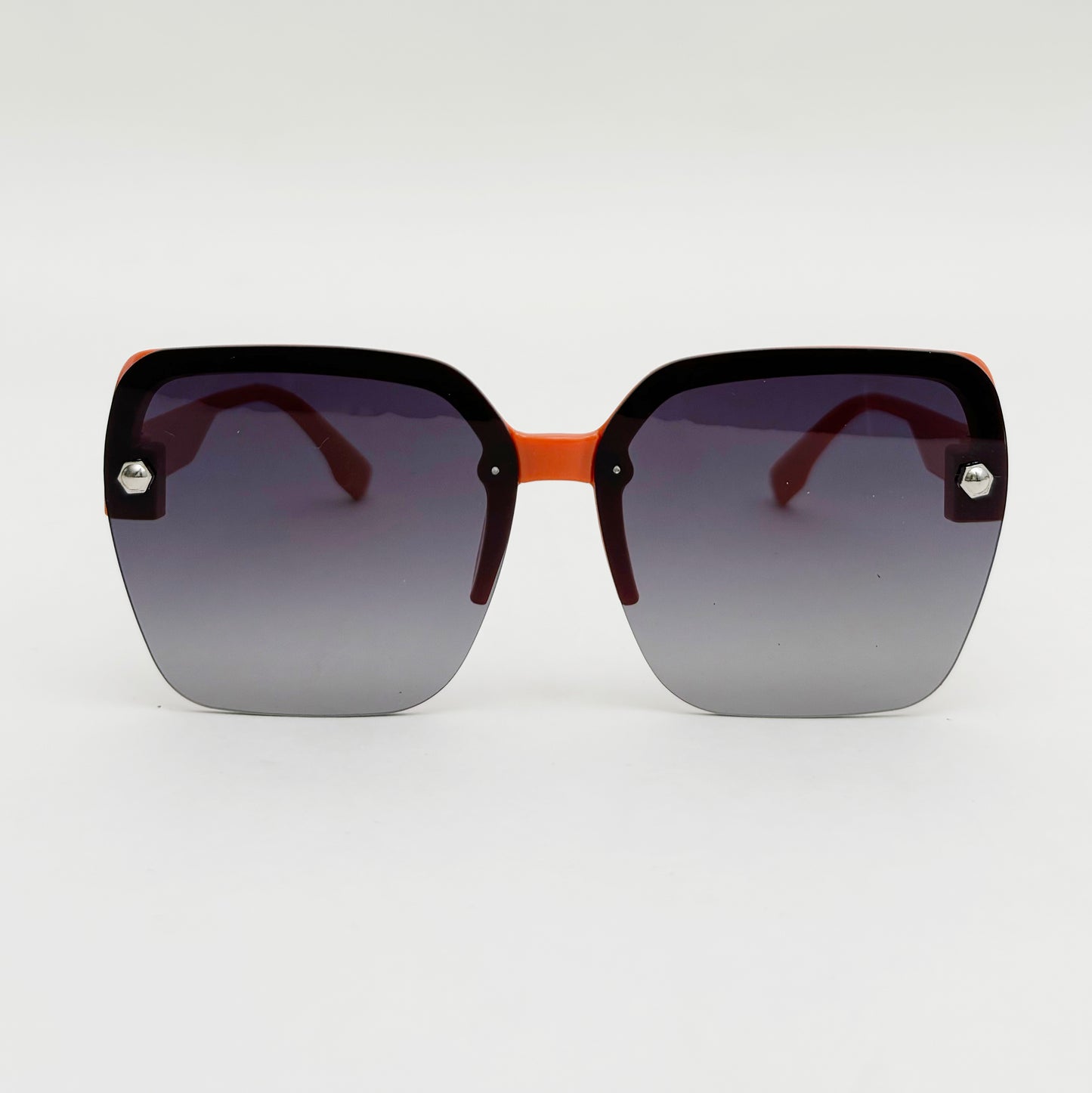 Bold Orange - Black Gradient Sunglasses
