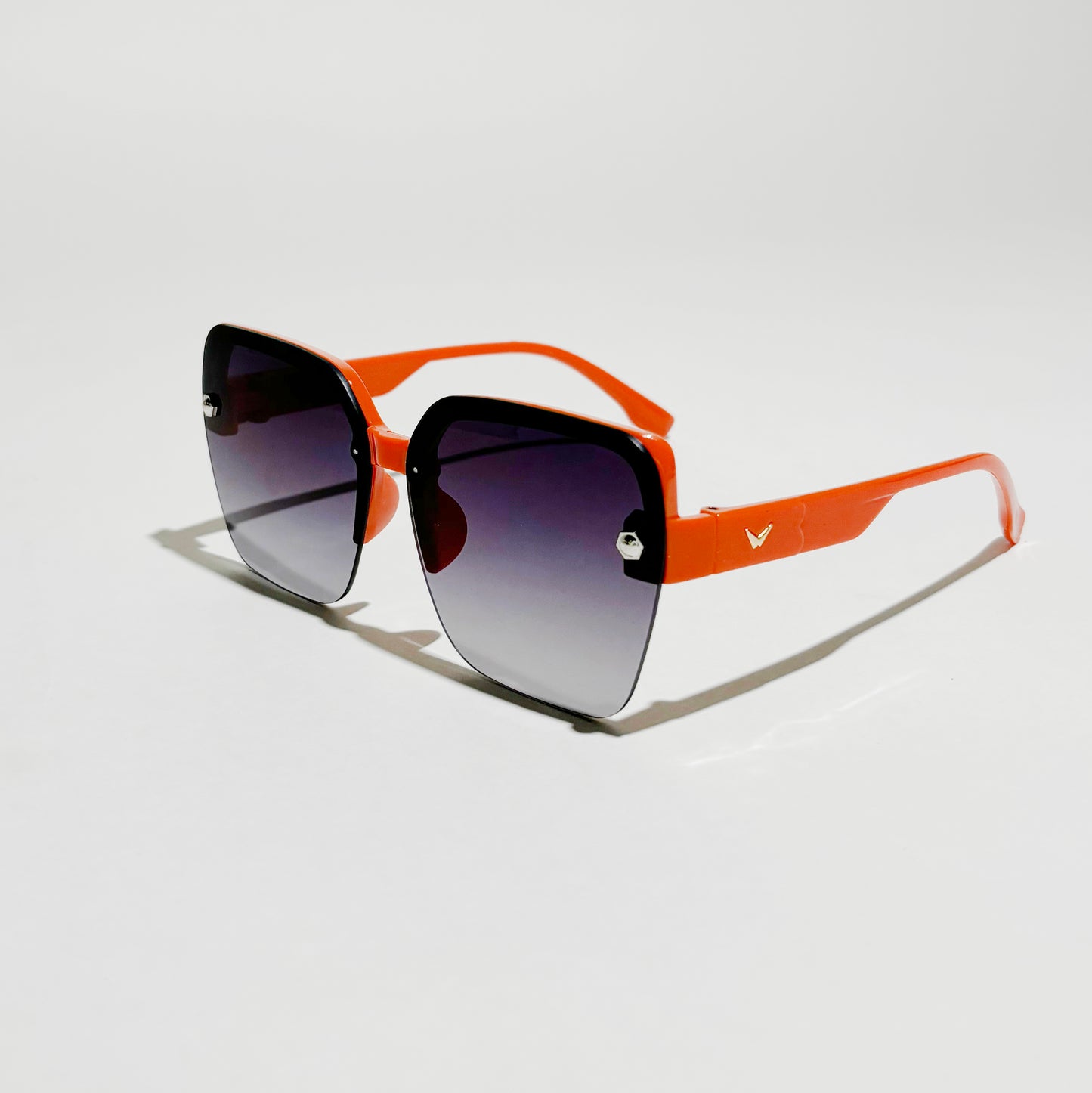 Bold Orange - Black Gradient Sunglasses