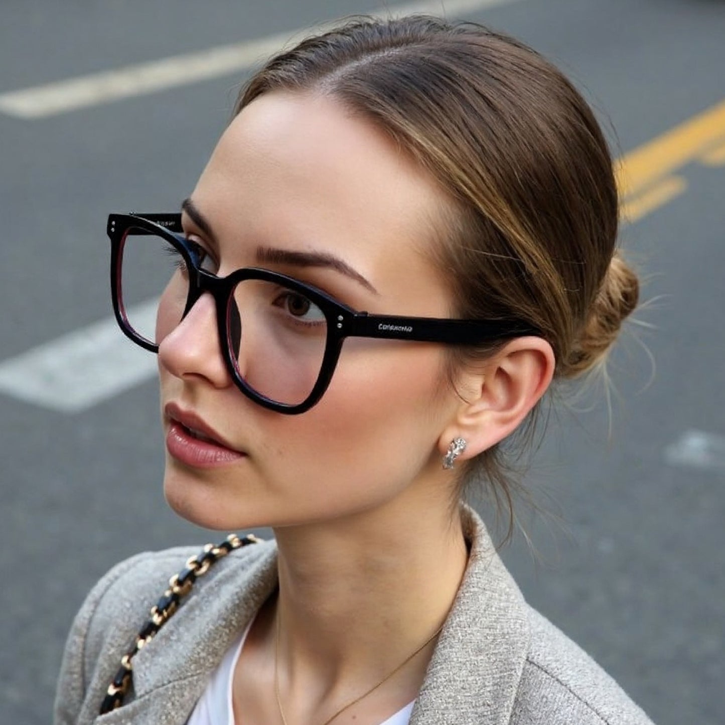 Rich Espresso - Tinted Round Glasses