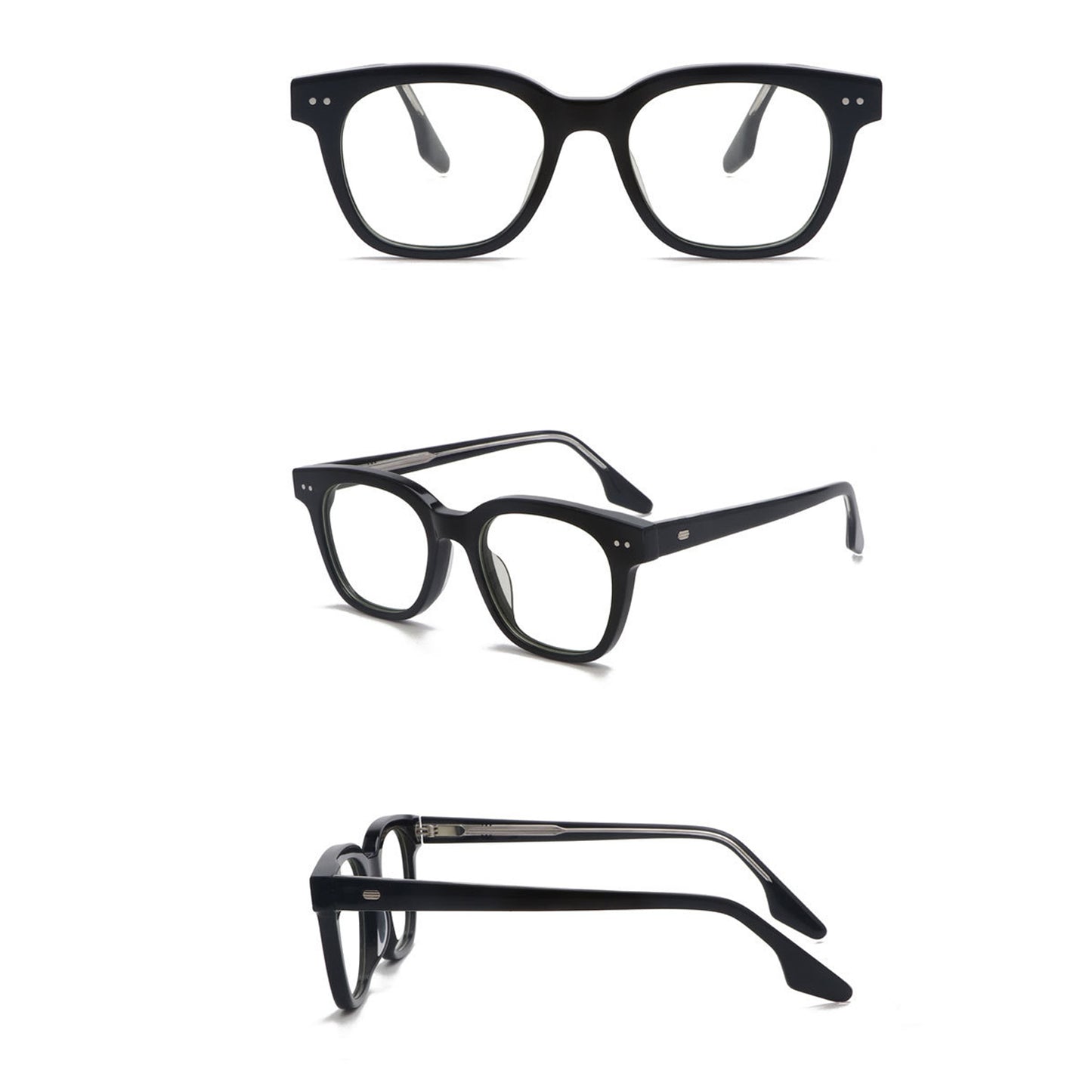 Chic Black Trendy Eyeglasses - Style and Comfort Redefined