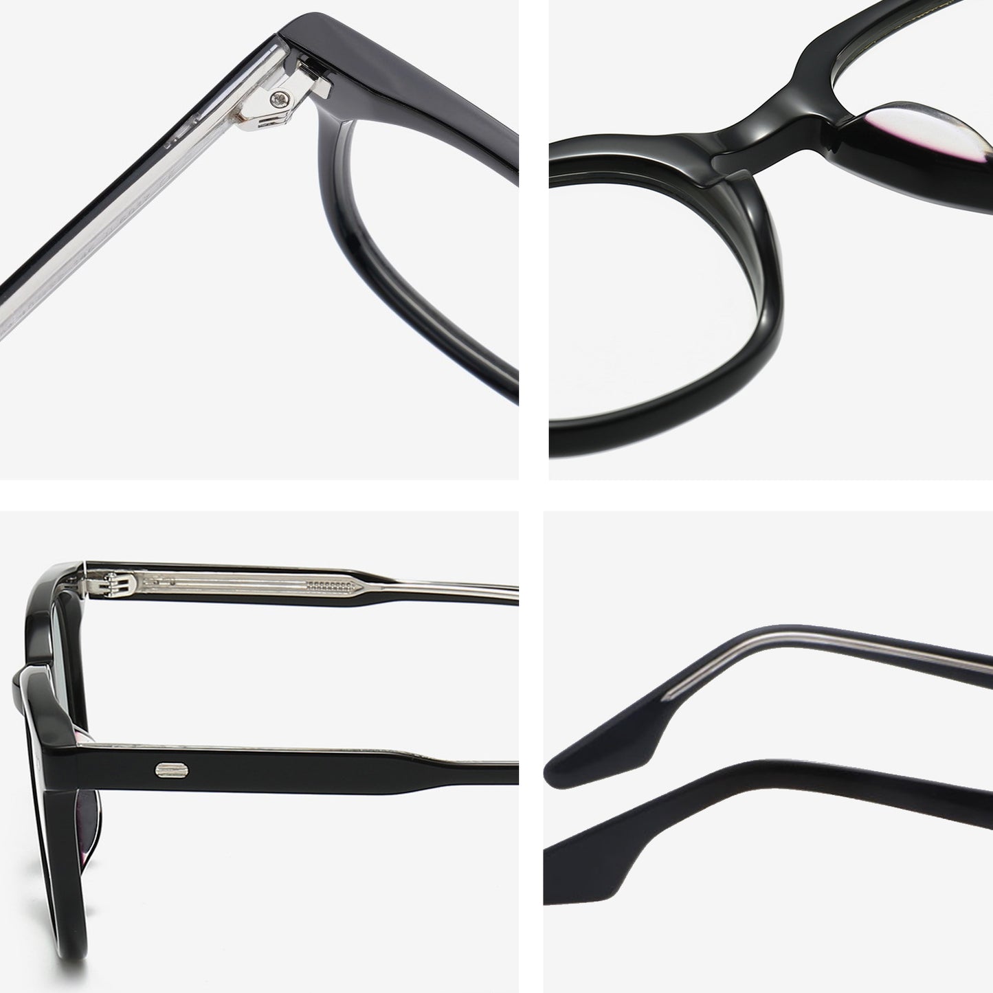 Chic Black Trendy Eyeglasses - Style and Comfort Redefined