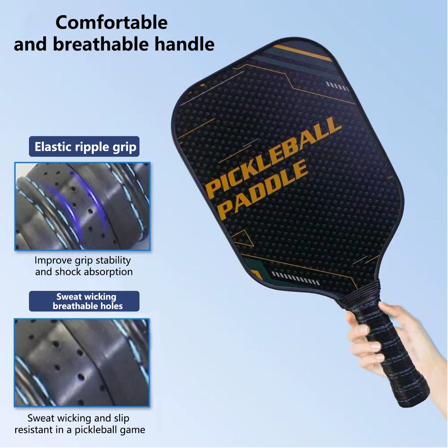 TUKARGO- Burst Pickleball Paddle: Premium Design for Superior Play