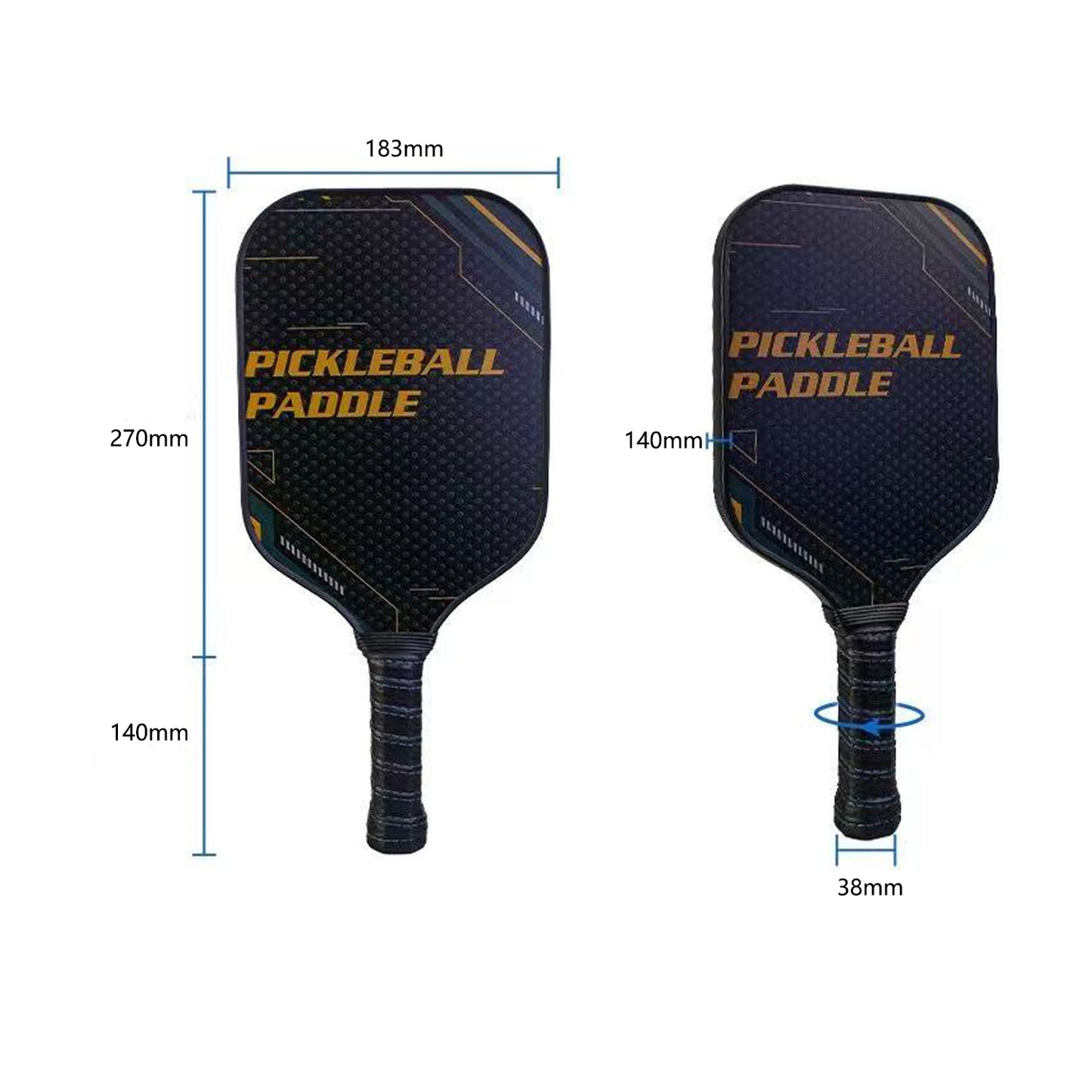 TUKARGO- Burst Pickleball Paddle: Premium Design for Superior Play