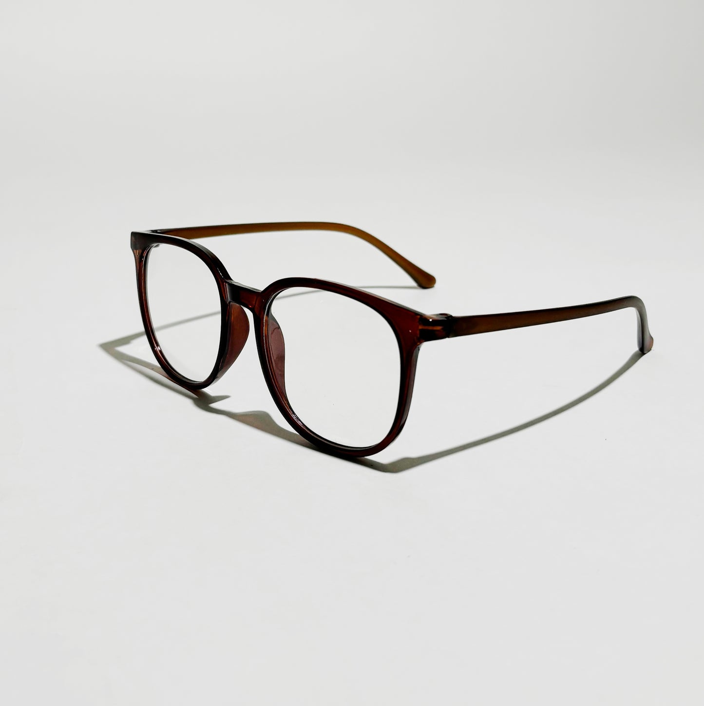 Rich Espresso - Tinted Round Glasses