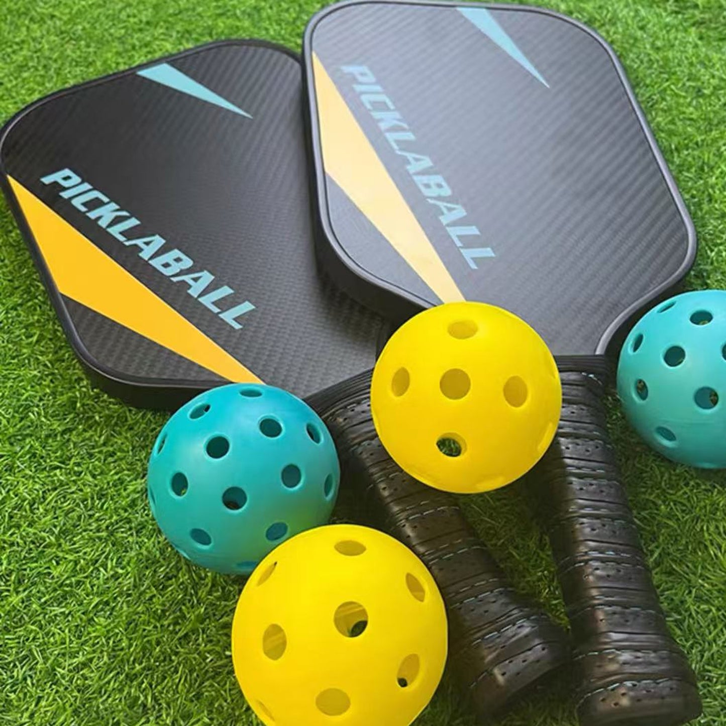 TUKARGO All - Carbon Pickleball Paddle Set: Lightweight, Durable & High - Performance