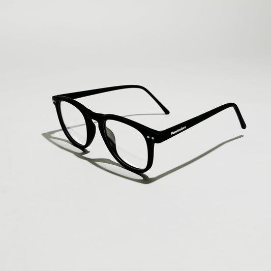 Classic Black Retro - Style Glasses