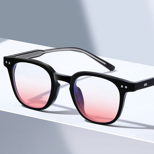 Stylish Black Square - Frame Sunglasses